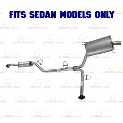 2009-2014 Acura TSX 2.4L SEDAN Stainless Steel Exhaust Muffler Assembly