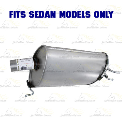 2009-2014 Acura TSX 2.4L SEDAN Exhaust Passenger Side Muffler Assembly & Driver Side Muffler Kit