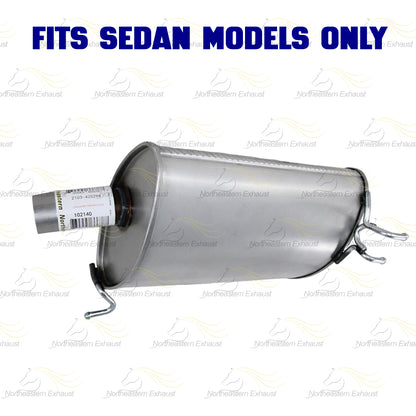 2009-2014 Acura TSX 2.4L SEDAN Exhaust Catalytic w/ Passenger & Driver Side Muffler Kit - EPA Approved