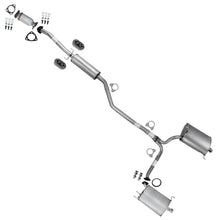 2009-2014 Acura TSX 2.4L SEDAN Exhaust Catalytic w/ Passenger & Driver Side Muffler Kit w/ Hangers - EPA Approved