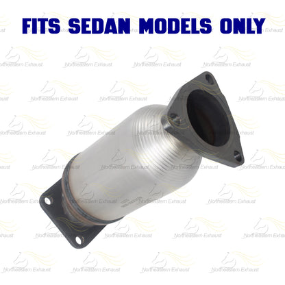 2009-2014 Acura TSX 2.4L SEDAN Exhaust Catalytic w/ Passenger & Driver Side Muffler Kit w/ Hangers - EPA Approved