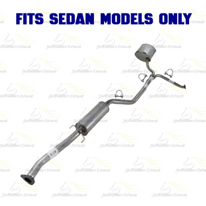 2009-2014 Acura TSX 2.4L SEDAN Exhaust Front Pipe Catalytic & Muffler Assembly Kit w/ Hangers - EPA Approved