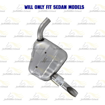 2016-2021 Honda Civic 1.5L SEDAN Exhaust Passenger Side Muffler