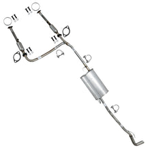 2007-19 Nissan Frontier 4.0L Pair of Rear Catalytic Front Pipe Muffler Resonator Kit - EPA Approved