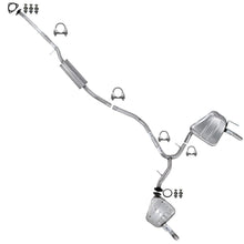 2016-2021 Honda Civic 1.5L SEDAN Resonator Y Pipe and Pair of Muffler Exhaust System