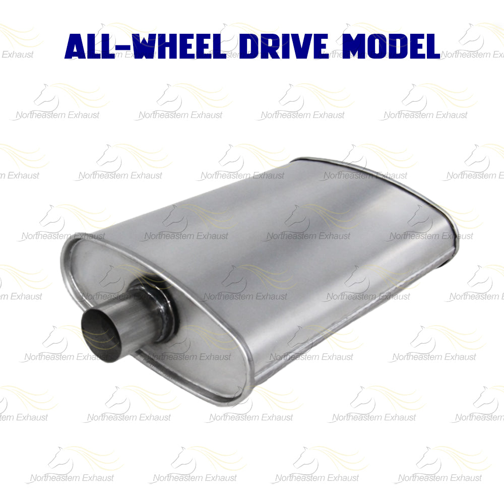 2017-2019 Honda CR-V 1.5L AWD Stainless Steel Front Pipe Intermediate Pipe w/ Muffler & Y Pipe Kit