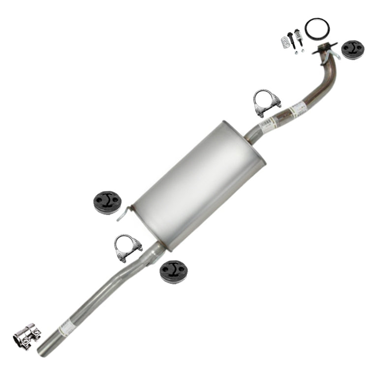 Stainless Steel Exhaust Muffler w/ Hanger for 2004-2006 RX330 3.3L| 2007-2009 RX350 3.5L