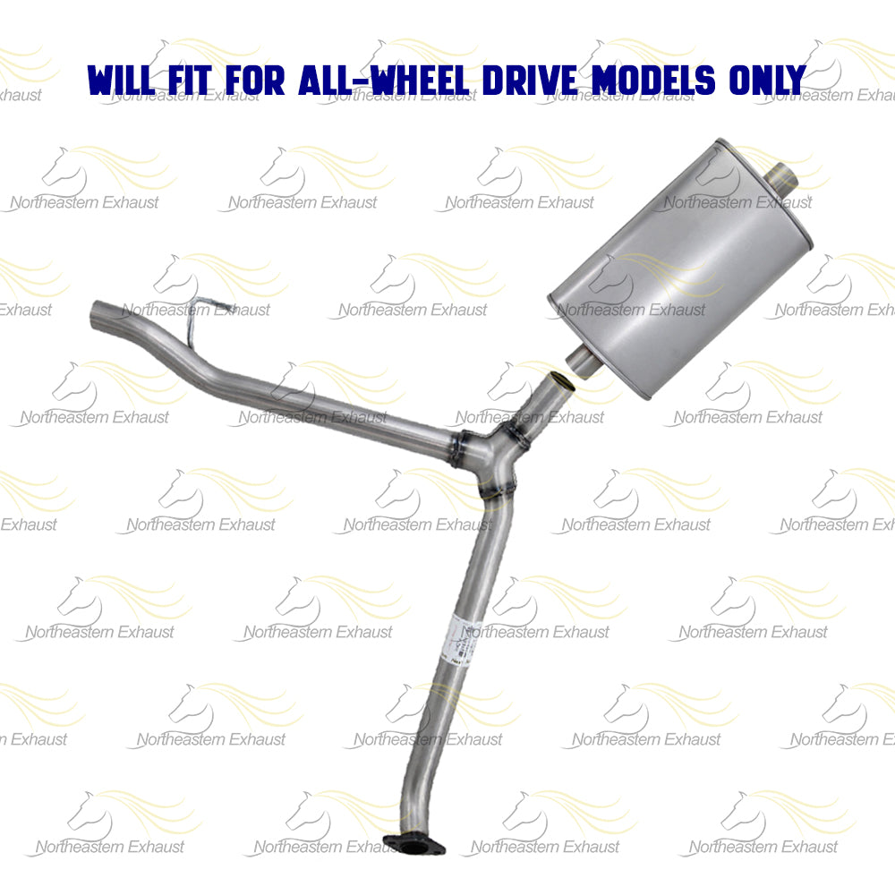 2017-2019 Honda CR-V 1.5L AWD Exhaust Muffler and Y-Pipe Kit
