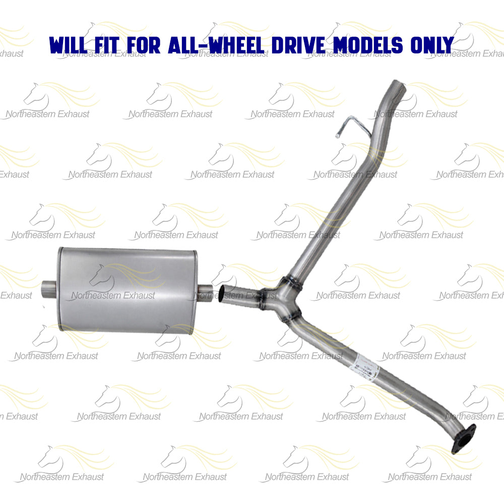 2017-2019 Honda CR-V 1.5L AWD Exhaust Muffler and Y-Pipe Kit