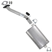 2001-2004 Chevy S10 & GMC Sonoma 4.3L 4WD Stainless Steel Front Pipe & Muffler with Hanger Kit