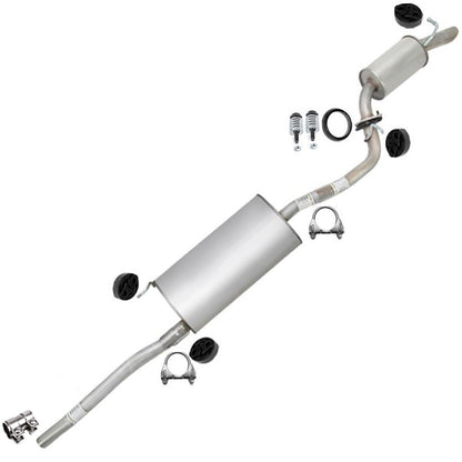 2008-2013 Toyota Highlander 3.5L Exhaust Muffler & Resonator Kit
