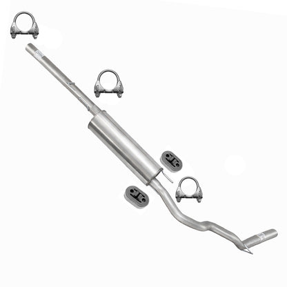 2006-2008 Dodge RAM 1500 3.7L 4.7L 120.5in WB Exhaust Pipe & Muffler w/ Tail Pipe Kit