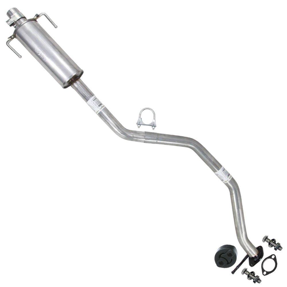 2009–2013 Mazda 6 2.5L and 3.7L Stainless Steel Exhaust Resonator Pipe with Hanger