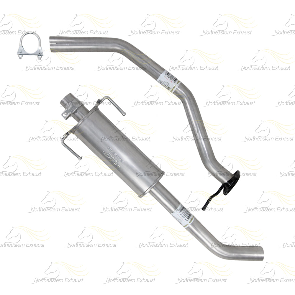 2009–2013 Mazda 6 2.5L and 3.7L Stainless Steel Exhaust Resonator Pipe with Hanger