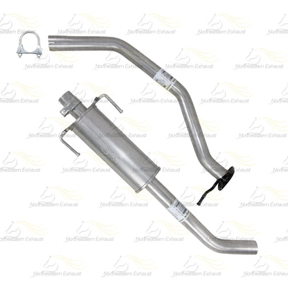 2009–2013 Mazda 6 2.5L and 3.7L Stainless Steel Exhaust Resonator Pipe with Hanger