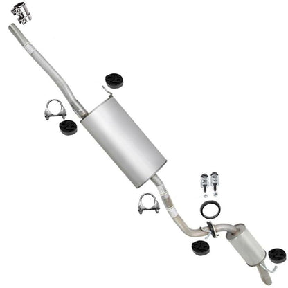 2004-2007 Toyota Highlander 2.4L | 3.3L Exhaust Muffler & Resonator w/ Hanger Stainless Steel