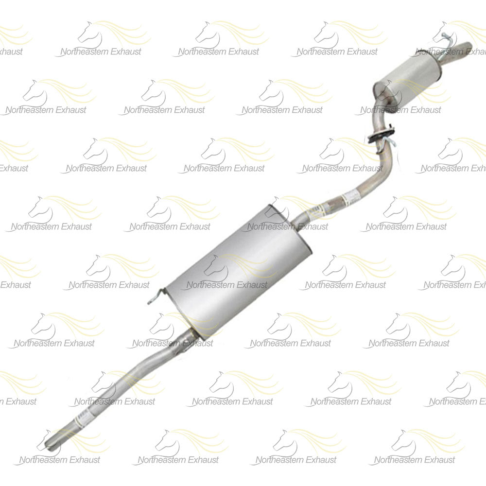 2004-2006 Rx330 3.3L | 2007-2009 Rx350 3.5L Exhaust Muffler & Resonator w/ Hangers Stainless Steel