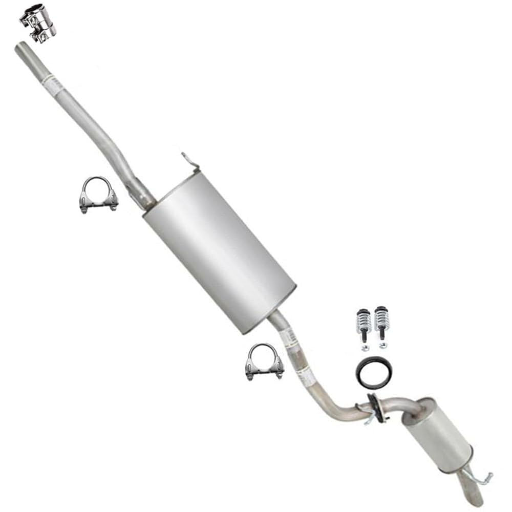 2004-2006 Lexus Rx330 3.3L | 2007-2009 Lexus Rx350 3.5L Exhaust Muffler & Resonator Stainless Steel