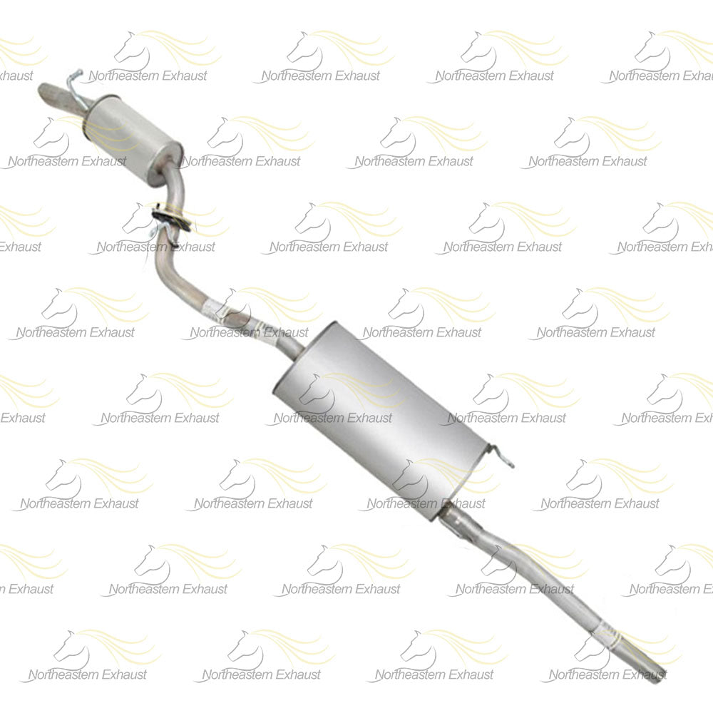 2004-2006 Lexus Rx330 3.3L | 2007-2009 Lexus Rx350 3.5L Exhaust Muffler & Resonator Stainless Steel