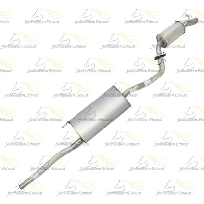 2004-2006 Lexus Rx330 3.3L | 2007-2009 Lexus Rx350 3.5L Exhaust Muffler & Resonator Stainless Steel