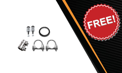 2004-2006 Lexus Rx330 3.3L | 2007-2009 Lexus Rx350 3.5L Exhaust Muffler & Resonator Stainless Steel