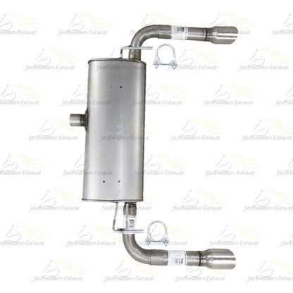 2008-2012 Chevy Malibu 3.6L Stainless Steel Exhaust Muffler Assembly with Hangers