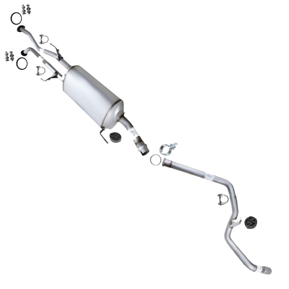 2007-2011 Toyota Tundra (145.7in WB) Exhaust Muffler and Tail Pipe