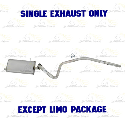 2003-2011 Grand Marquis/Crown Victoria 4.6L Exhaust Muffler and Tail Pipe