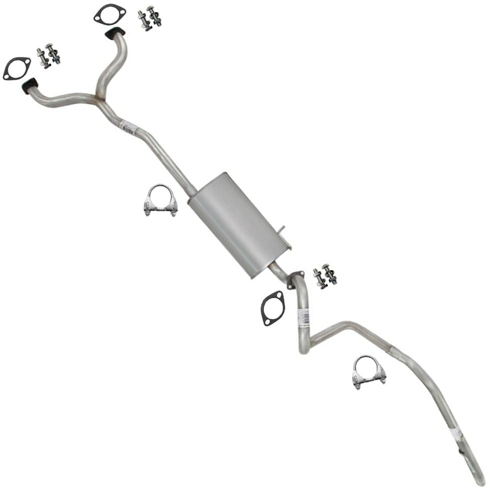 2003-2011 Crown Victoria/Grand Marquis 4.6L Exhaust Y Pipe Muffler and Tail Pipe