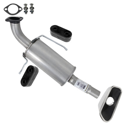 2013-2018 Hyundai Santa Fe Sport 2.4L Stainless Steel Exhaust Tail Pipe w/ Tip & Hangers