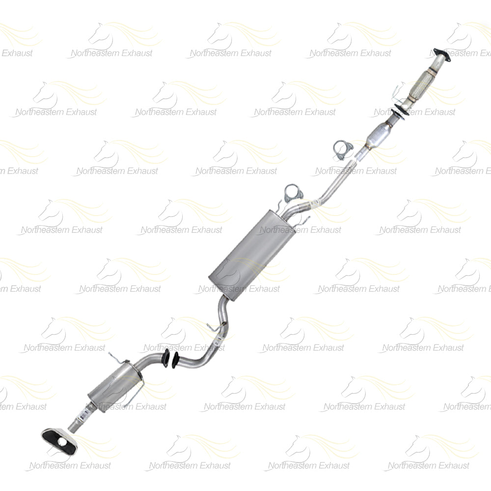 2013-2018 Hyundai Santa Fe Sport 2.4L Manifold Back Exhaust Kit w/ Tip & Hangers- EPA Approved