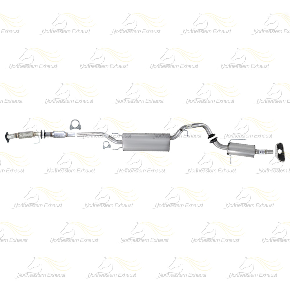 2013-2018 Hyundai Santa Fe Sport 2.4L Manifold Back Exhaust Kit w/ Tip & Hangers- EPA Approved