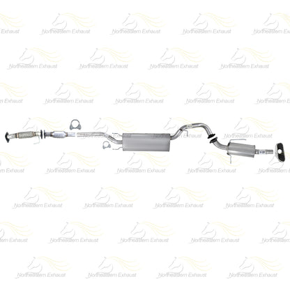 2013-2018 Hyundai Santa Fe Sport 2.4L Manifold Back Exhaust Kit w/ Tip & Hangers- EPA Approved