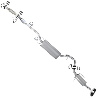 2013-2018 Hyundai Santa Fe Sport 2.4L Stainless Steel Manifold Back Exhaust Kit w/ Tip -EPA Approved