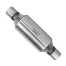 Stainless Steel Universal Chamber Round Performance Muffler 2.50" Inlet & 2.50" Outlet 50" Long