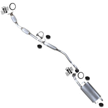 2005-2008 Toyota Corolla 1.8L Catalytic, Resonator Pipe, Muffler Complete Exhaust System Kit  with EPA-Approved