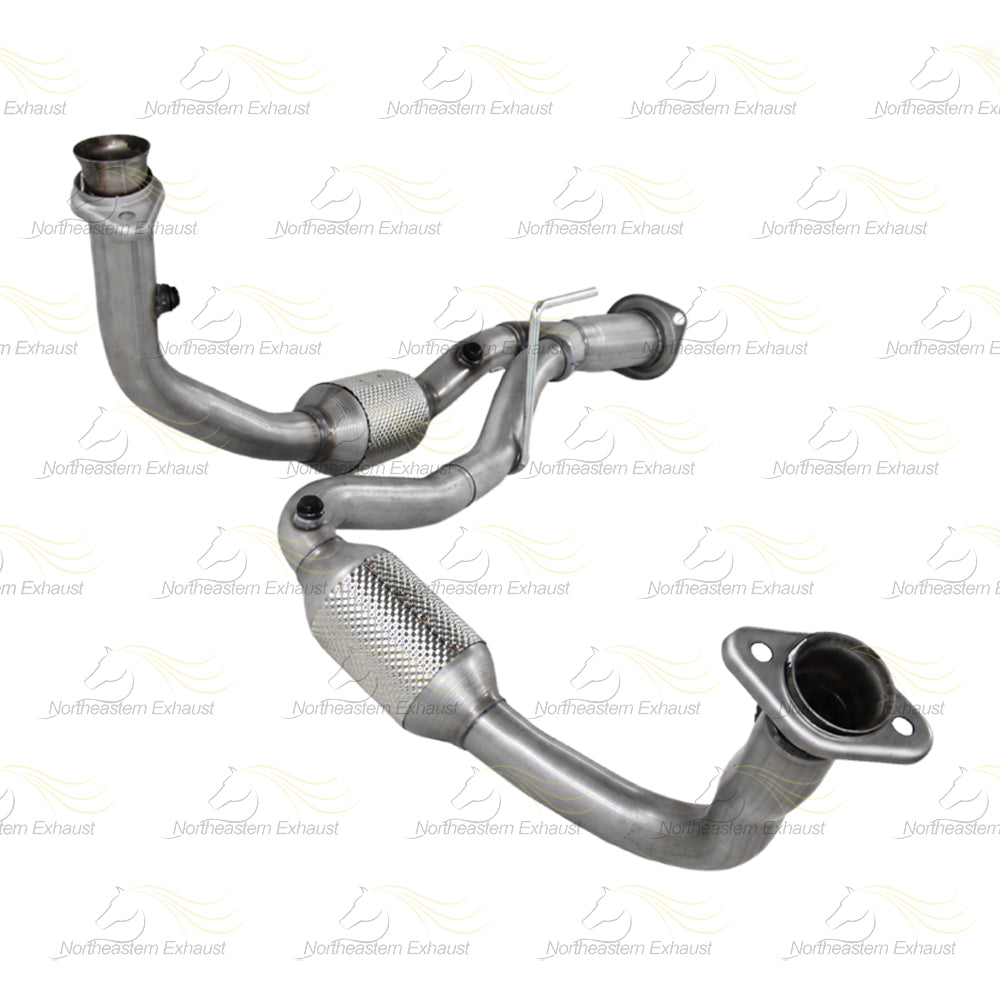 2008-2010 Jeep Commander 3.7L Exhaust Catalytic Converter with Muffler Kit - EPA Approved
