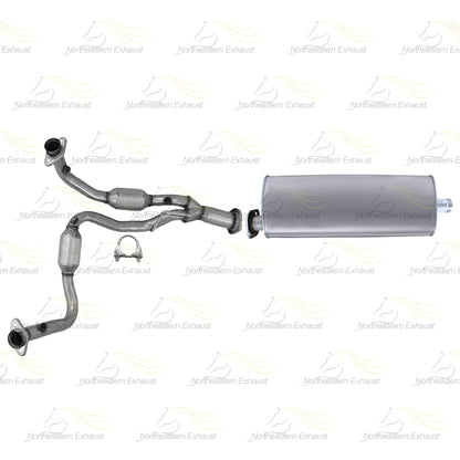 2008-2010 Jeep Commander 3.7L Exhaust Catalytic Converter with Muffler Kit - EPA Approved