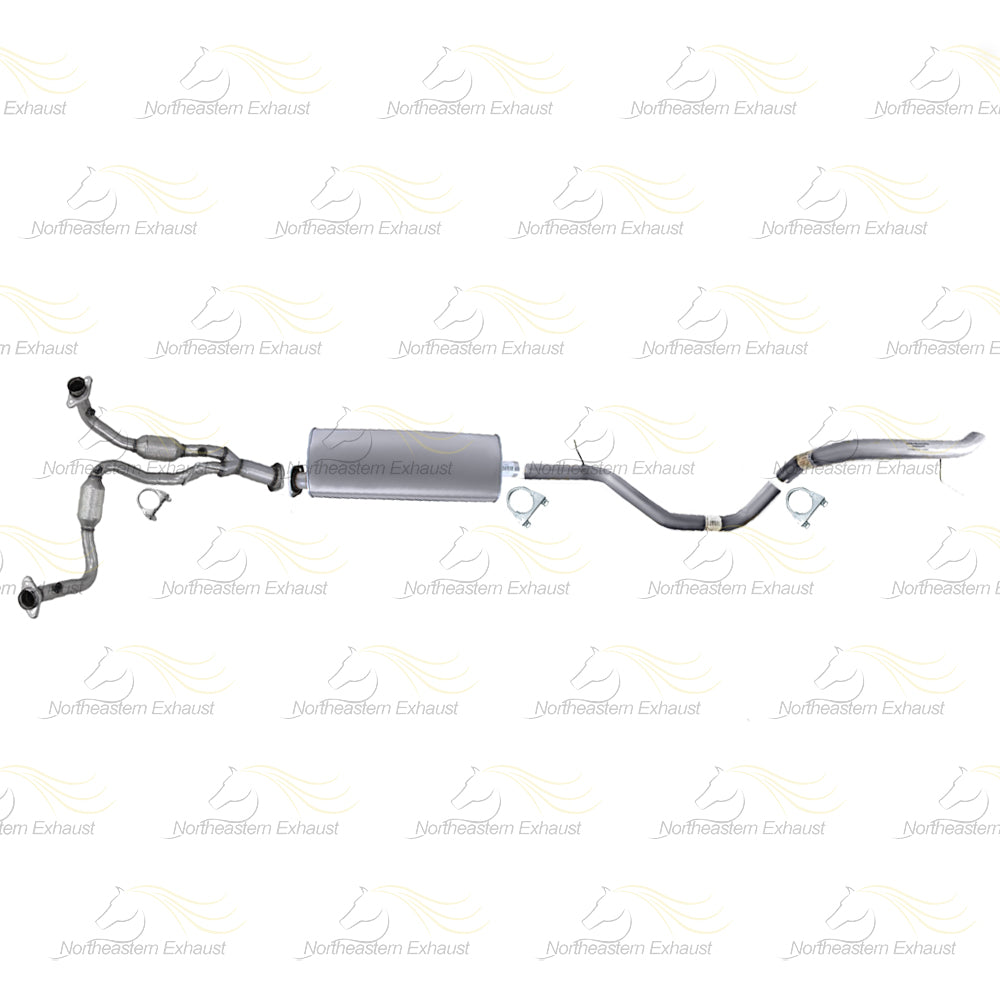 2008-2010 Jeep Commander 3.7L Stainless Steel Complete Exhaust System w/ Hangers - EPA Approved