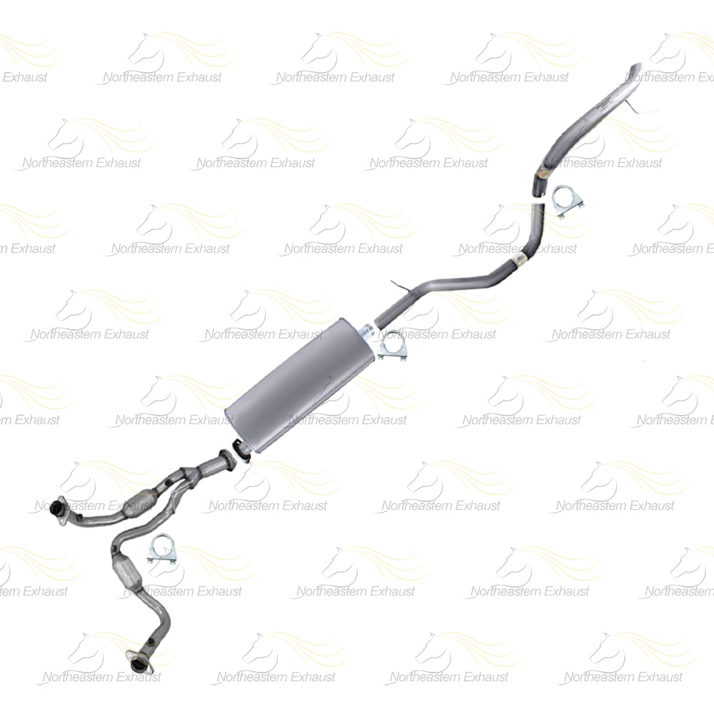 2008-2010 Jeep Grand Cherokee 3.7L Stainless Steel Complete Exhaust System w/ Hangers - EPA Approved