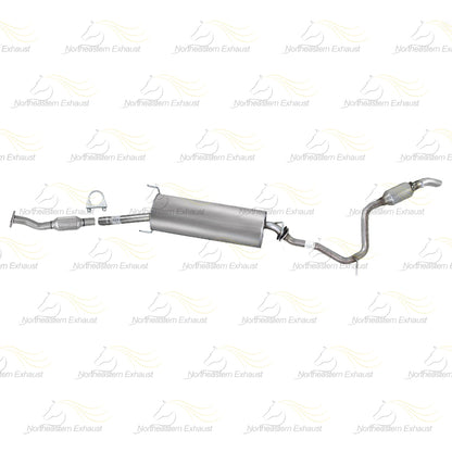 2006-2008 Toyota RAV4 2.4L Stainless Steel Rear Catalytic w/ Muffler & Tail Pipe Kit - EPA Approved