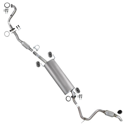 2009-2012 Toyota RAV4 2.5L Front Pipe w/ Rear Catalytic & Muffler Tail Pipe Kit - EPA Approved