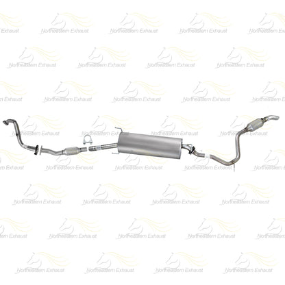 2009-2012 Toyota RAV4 2.5L Front Pipe w/ Rear Catalytic & Muffler Tail Pipe Kit - EPA Approved