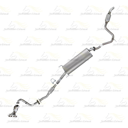 2009-2012 Toyota RAV4 2.5L Stainless Steel Complete Exhaust System - EPA Approved