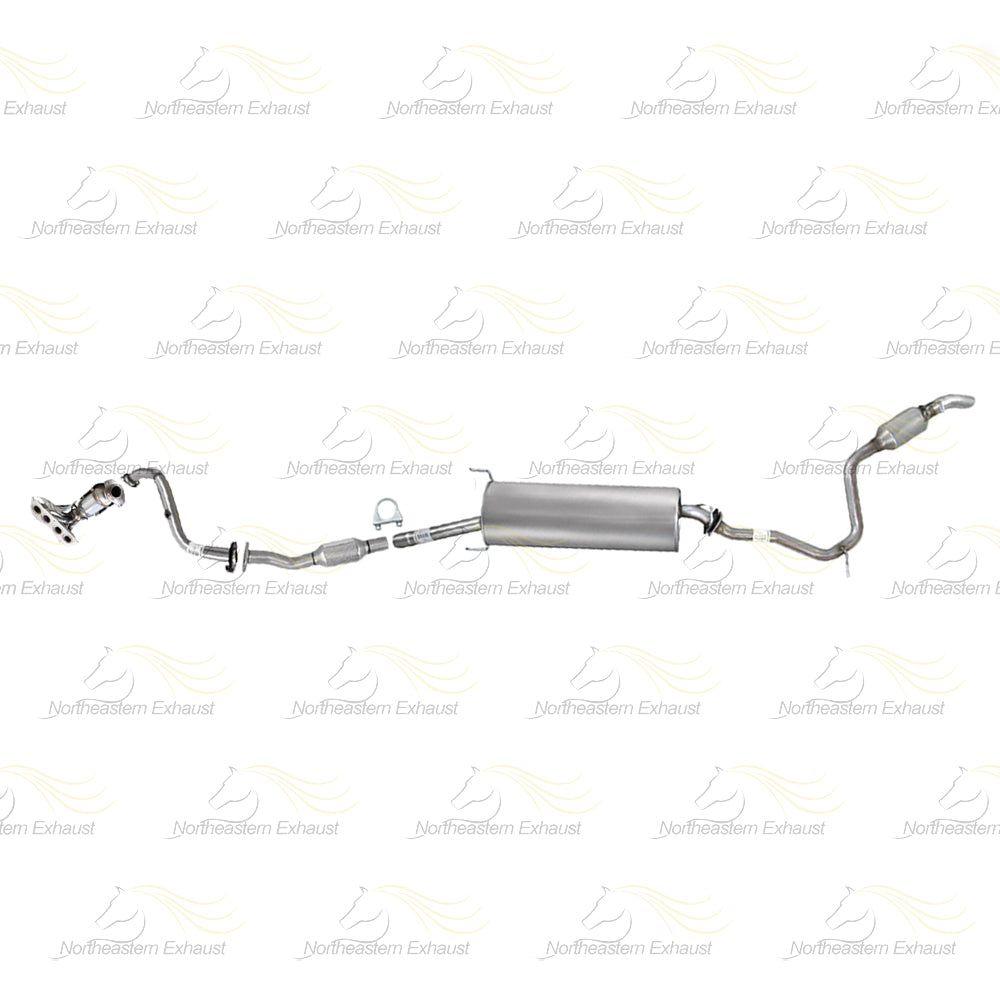 2009-2012 Toyota RAV4 2.5L Stainless Steel Complete Exhaust System - EPA Approved