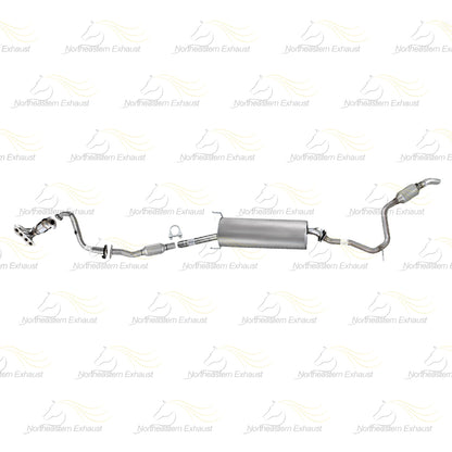 2009-2012 Toyota RAV4 2.5L Stainless Steel Complete Exhaust System - EPA Approved