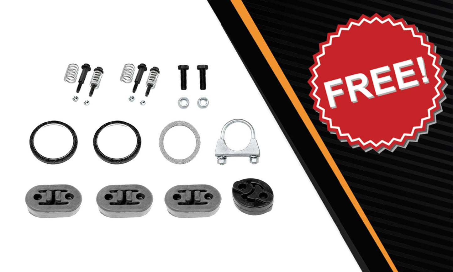 2009-2012 Toyota RAV4 2.5L Stainless Steel Complete Exhaust System - EPA Approved