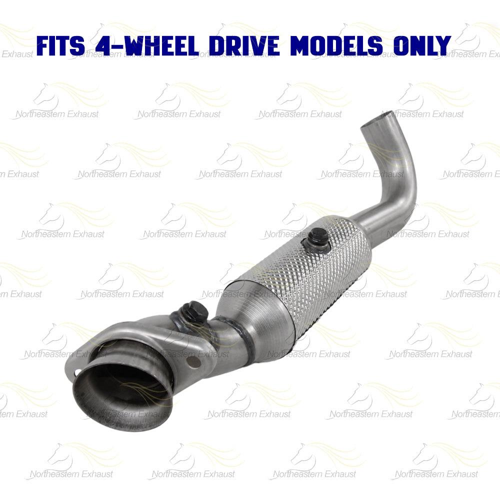 2009-2010 Ford F-150 4.6L 4WD Stainless Steel Exhaust Driver Side Catalytic Converter - EPA Approved