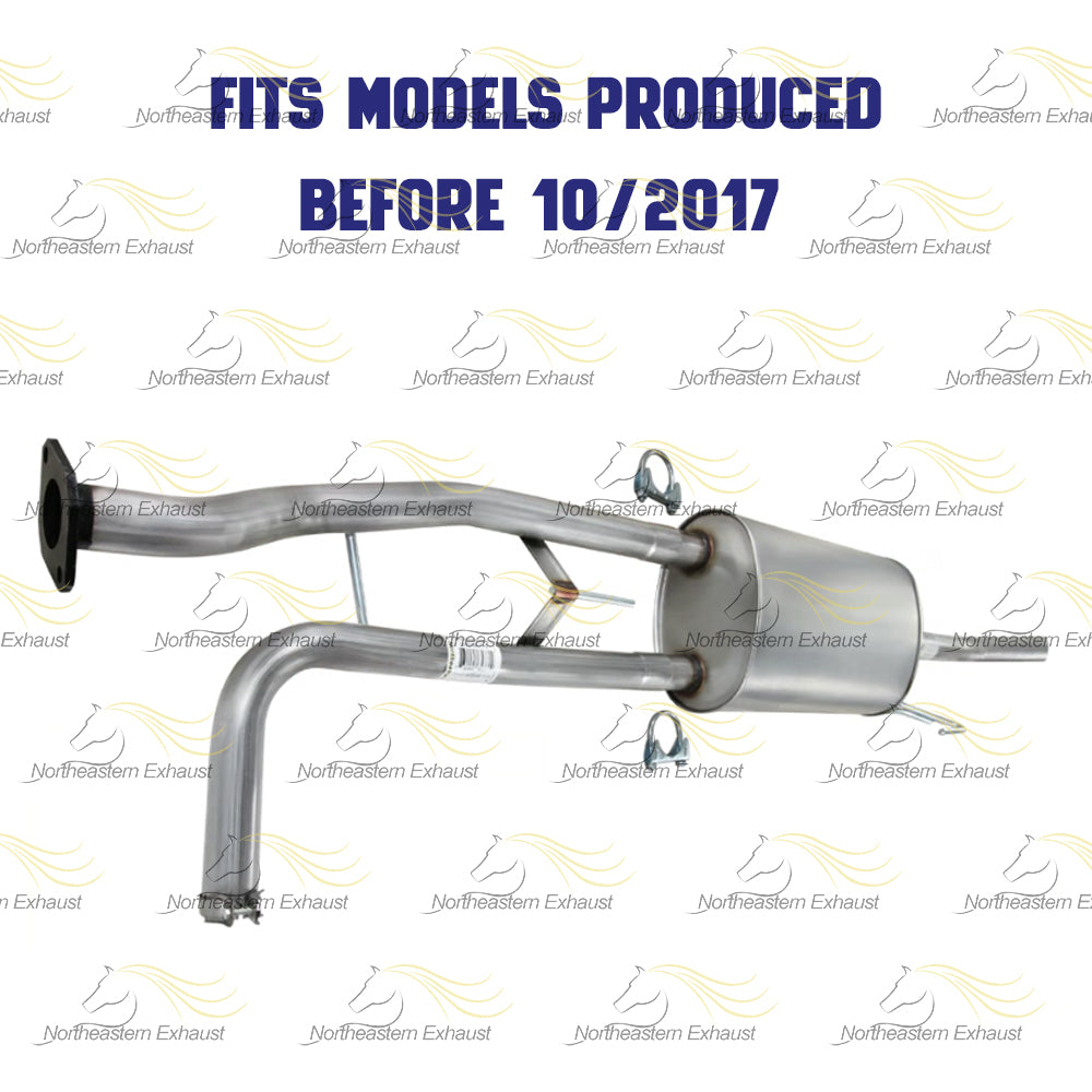 2012-2017 Nissan NV3500 4.0L Exhaust Muffler | Stainless Steel