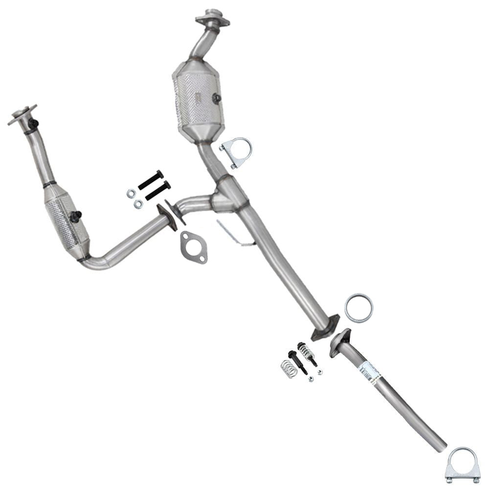 2007-2011 Ford Ranger 4.0L 112in WB Exhaust Pair of Catalytic w/ Extension Pipe Kit - EPA Approved